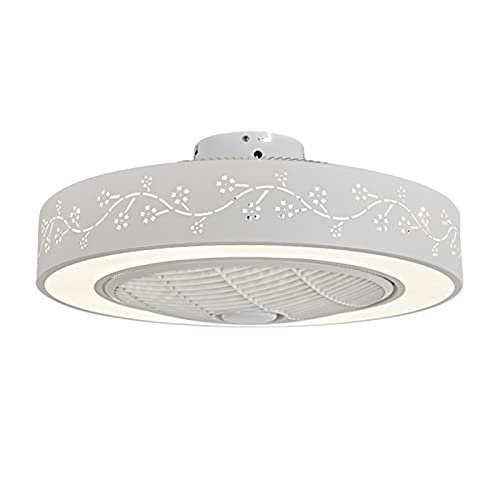 Lampe à ventilateur invisible LED et plafonnier moderne haut de gamme pour séjour