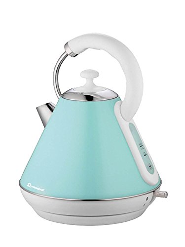 Geschenk-Set: Wasserkocher, Toaster und Becherbaum und Küchenrollenhalter in Hellblau, Pink oder Mintgrün 28 x 23 x 22.8… – Bild 3