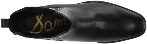 Sam Edelman Women's Bronson Chelsea Boot, Black Leather, 8 | Image 4