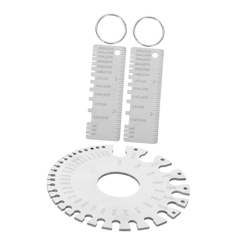 Medidor de espesor de metal GLEAVI 3 piezas portátil miniatura 1