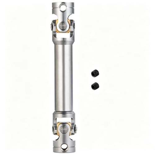 Arbre transmission CVD acier inoxydable 60-80mm pour camion Tamiya RC 1/14