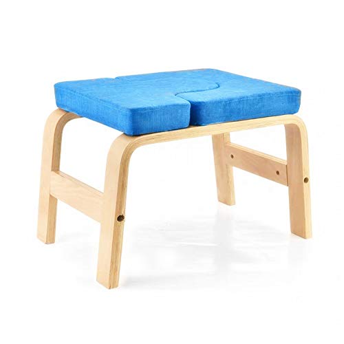 Lzcaure Tabla de Inversión Yoga inversor multifunción inversor máquina de Yoga Invertida Soporte Idea for Entrenamiento de Fitness y Gimnasio Máquina de Estiramiento (Color : Blue, Size : 38x54x38cm)