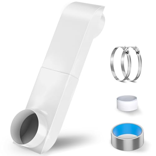 Periscope Dryer Vent Connector Kit, Upgraded 304 Stainless