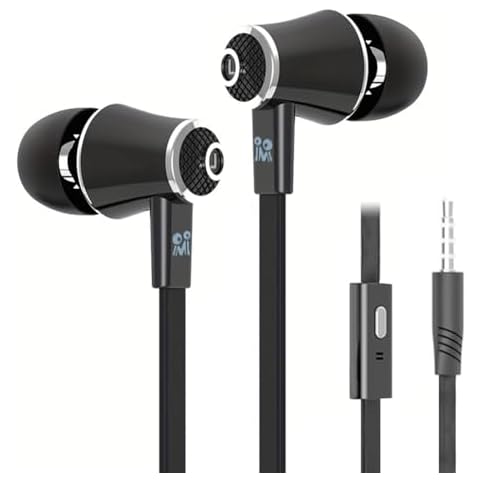 VANTIYAUS Earbuds for Kindle Fire,Earphone for Kindle eReaders, for Fire HD 8 HD 10, for Kindle Voyage Oasis Earbuds, for Xperia XZ Premium/Xperia XZs/ L1 in Ear Headset Wired Earbuds Cover