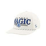 Orlando Magic NBA Officially Licensed Rope Hat Snapback Performance Regalia White