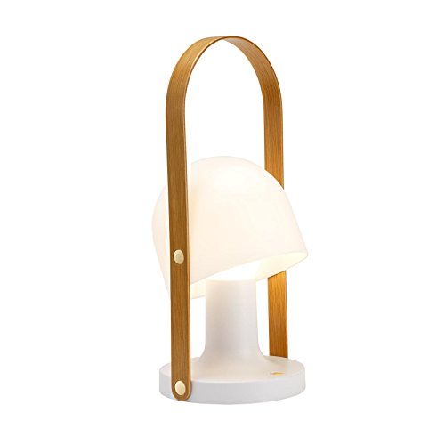 Marset FollowME Plus mobile lámpara LED con batería, color blanco ø18.5 cm h44.3 cm 2700 K 478lm