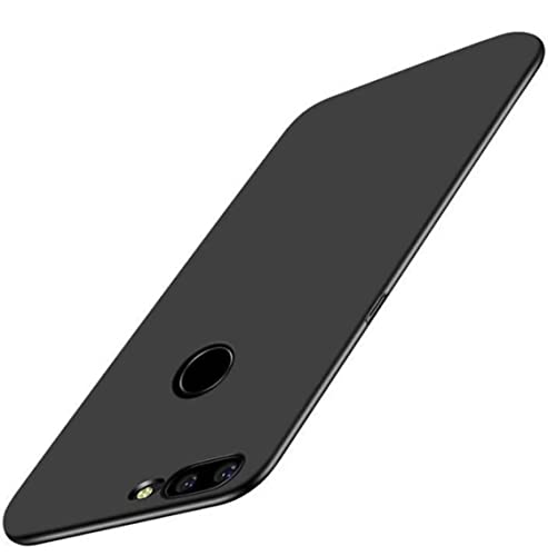 Image of Mobile Back Cover Case for Oppo F9 (Silicone Case|CameraProtection|Black SC1510)