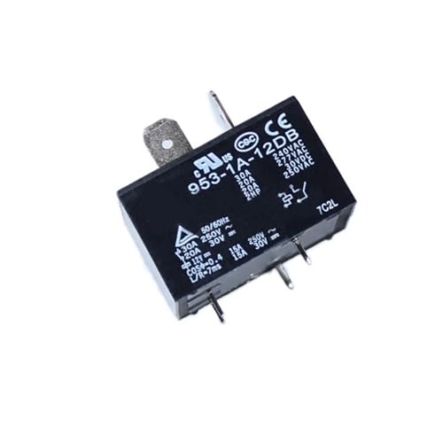 Relais 12VDC 30A 4 pin 953-1A-12DB, commutateur DC12V pour carte de climatisation