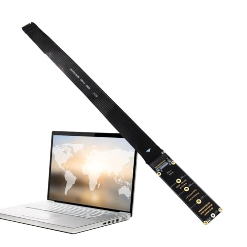 Rrlihjgu Adaptador de cable de extensión de tarjeta, cable de extensión de tarjeta para ordenador portátil, cable de extensión de alta velocidad, cable de extensión, memoria de alta capacidad, estable