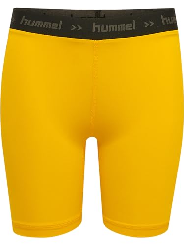 hummel First Performance Tight Short Kids Gelb, 14 (164) Kinder