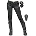 HOMDECR Damen Slim Fit Motorrad Jeans Mit Protektoren Knie Und...