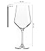 Glasmark KROSNO 1992 Rotweingläser - Transparent - Spülmaschinengeeignet - 6er Set - 580 ml