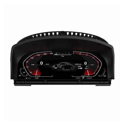Odómetro digital de 12,3" para BMW Serie 7 E65 E66 2002-2008 con panel LCD