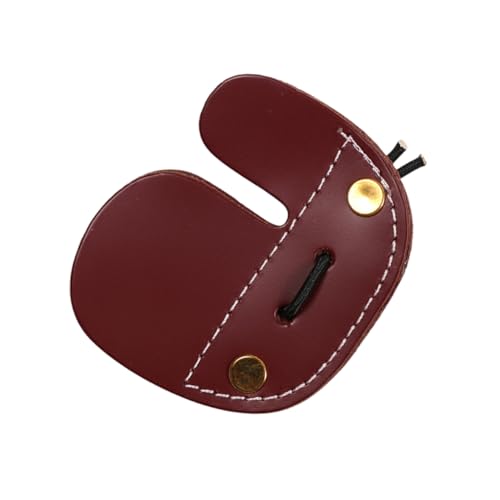 Anneome Double-Layer 3-Finger Gear Arrow Cover Recurve Protective Comfortable Tear Resistant for Both Hands