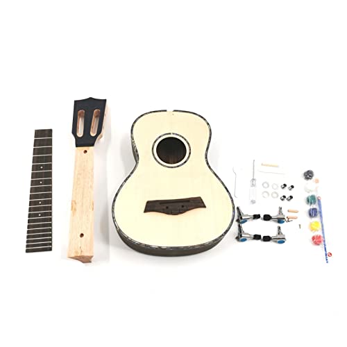 ukulélé Voyage Placage en Bois Massif Sapin DIY Ukulélé Fait Main Hawaii Petite Peinture De Guitare (Color : B) - Les Beatles, Paul McCartney, John Lennon, RIngo Starr, George Harrison ukulélé Voyage Placage en Bois Massif Sapin DIY Ukulélé Fait Main Hawaii Petite Peinture De Guitare (Color : B)