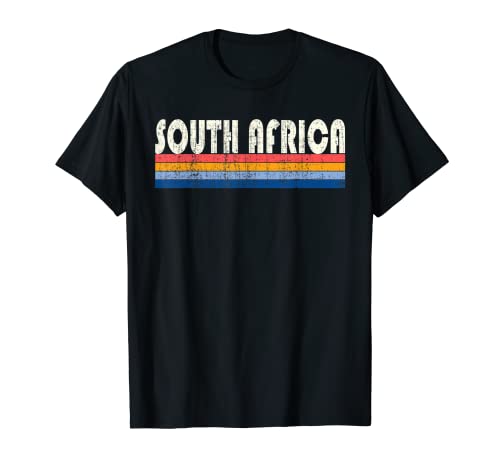Photo de Style rétro vintage années 70 et 80 Afrique du Sud T-Shirt