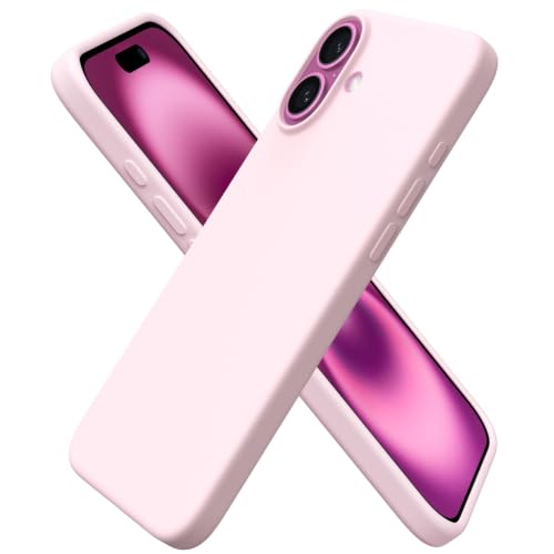 ORNARTO Slim Liquid Silicone iPhone 16 Plus Case