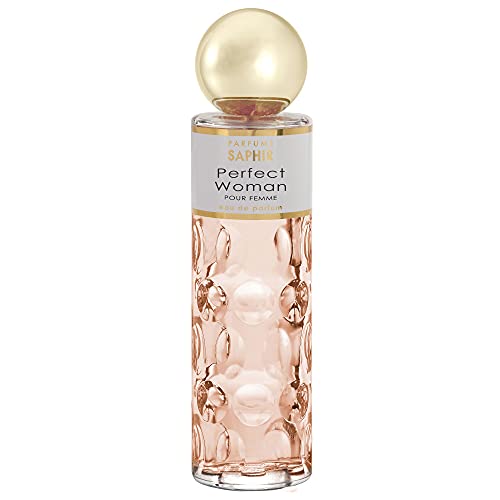 PARFUMS SAPHIR Saphir Perfect Woman - Eau de Parfum con Vaporizzatore da Donna - 200 ml