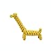 zqq Jouet pour Chien Pet Dog Cotton Rope Dog Dents Résistantes Aux Morsures Corde en Coton Nibble Toy
