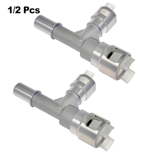 Conector de manguera de calefacción metálico apto para GMC y Cadillac 4