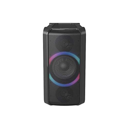 Panasonic SC-TMAX5 Party Lautsprecher mit Bluetooth (Wireless Charging, Lichteffekte, Powerbankbetrieb, 150W) schwarz