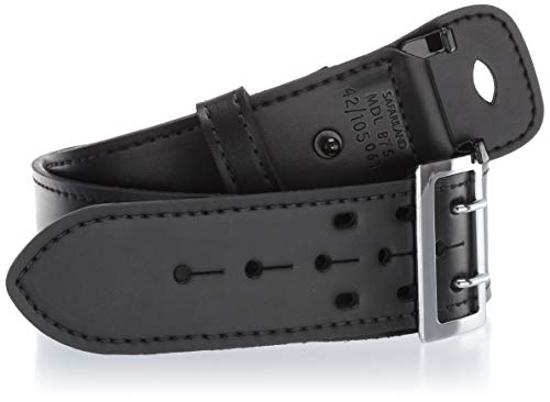 Safariland 875-42-6 Leather Belt {Men, Black} (42W)