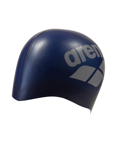 Arena Unisex-Silikon-Schwimmkappe mit großem Logo für Damen und Herren, geeignet für Fitnessschwimmer und intensives Training, langlebig… – Ansicht 2