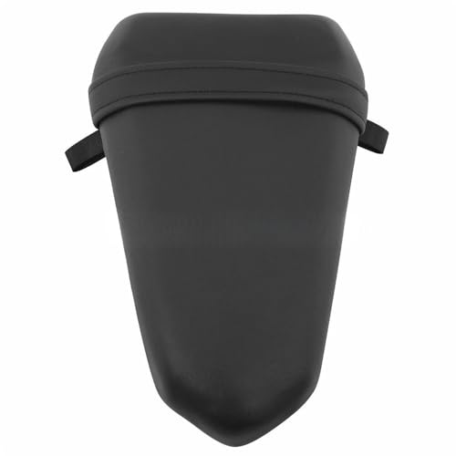 Asiento trasero para motocicleta YZF R7 R1 R6 de espuma alta densidad y cuero sintético negro