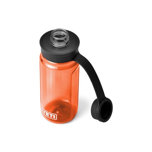 Image of YETI Yonder Water Bottle with Yonder Tether Cap, Lightweight, Leakproof and BPA-Free