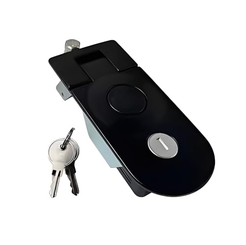 Zinc Alloy Compression Lock,Compression Latch with 2 Keys, for Motorhomes Yachts Trunks Warehouse Doors