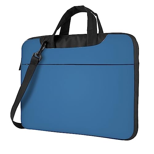 Sacoche ordinateur portable 15.6 pouces noir et bleu marine avec motif imprimé