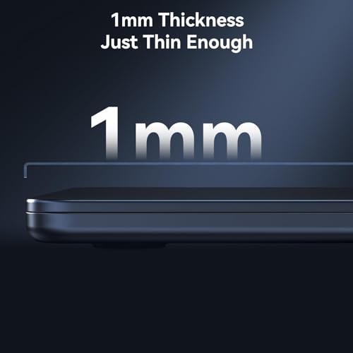 Image of BlueSwan for MacBook Air 15 inch Case M5 M4 M3 M2 2026 2025-2023, A3448 A3241 A3114 A2941, Sleek Fit Color Match, Grippy Matte Texture, Mac Book Air 15.3'' Hard Shell Laptop Cover, Midnight Clear
