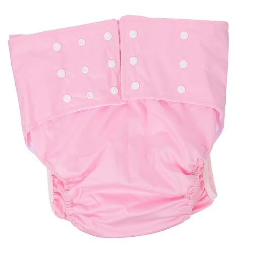 BAZEITFLOW Pañal Adulto Lavable Braga Ajustable y Elástica Absorbente y Flexible para Ancianos Protección contra Fugas y Seca Talla Cómoda para Uso Diario