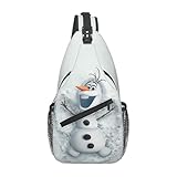 [RFSHOPWQ] ボディーバッグ オラフ アナと雪の女王(2) アニメ軽量 ショルダーバッグ 斜めがけ 左右肩掛け可能大容量 メンズ レディース 登山 旅行 スポーツ 日常 人気 グッズ キャラクター プレゼント