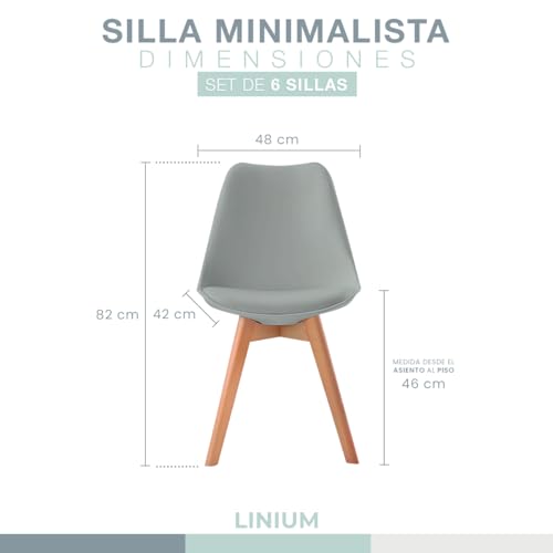 Mejores comprativas On-line Silla eames gris disponible en línea para comprar. 8 Imagen adicional