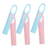 NUOLUX 6個 ちりとり ポール ハンドル グリップ 交換用 ちりとり ほうき ハンドル ほうき ロッド グリップ 交換用