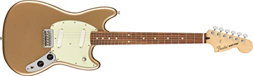 Player Mustang PF Firemist Gold - Les Beatles, Paul McCartney, John Lennon, RIngo Starr, George Harrison Player Mustang PF Firemist Gold