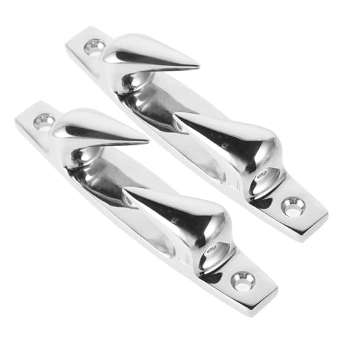 Yardwe Stainless Steel Fairlead Boat Accessories Marine Parts Durable Dock Cleat Easy to Install