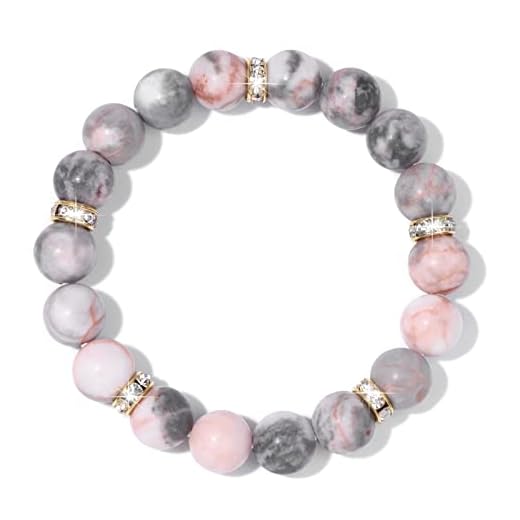 GlobalJew Pink Healing Bracelet for Women