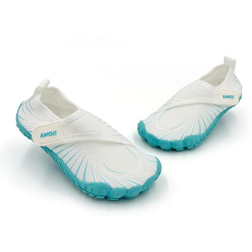 Image of Amoji Kids Water Sandals Aqua Shoes Boys Girls Barefoot for Beach Swim Pool 2420
