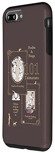 Coque iPhone 7 Plus / 8 Plus Disney 101 Dalmatiens Perdita et Pongo - 2