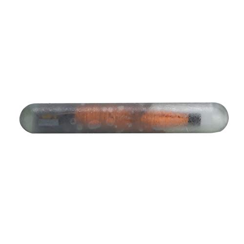 10 Stück 1,25 mm Haustier-Mikrochips zur Tieridentifikation, RFID-Tags in Glasröhren zur Haustierverfolgung, leicht, ISO-konform