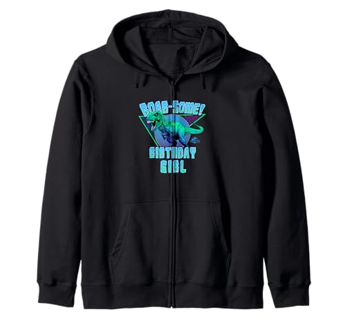 Cadeau anniversaire Jurassic World T-Rex sweat zippé original fille