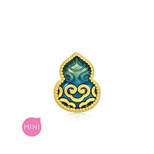 CHOW SANG SANG 999 24K Gold Cultural Mini Wulu (Groud) Charm Bracelet for Women [Pure Gold Not Gold Plated] 92660C2