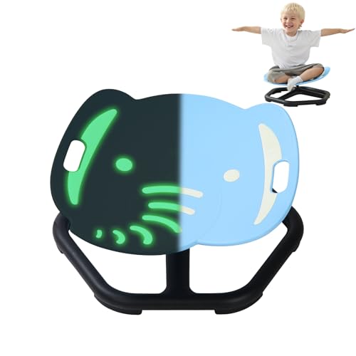 Image of Spinning Chair for Kids with Autism & ADHD, Glow Sensory Chair, Ages 3+