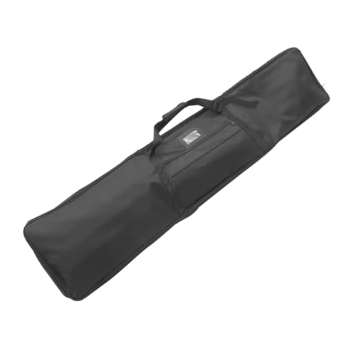 EXAOMBLE Large Capacity Canvas Shoulder Pouch Multifunctional Tote Bag for Outdoor Storage of Bow Accessories Comfortable Practical Design Black