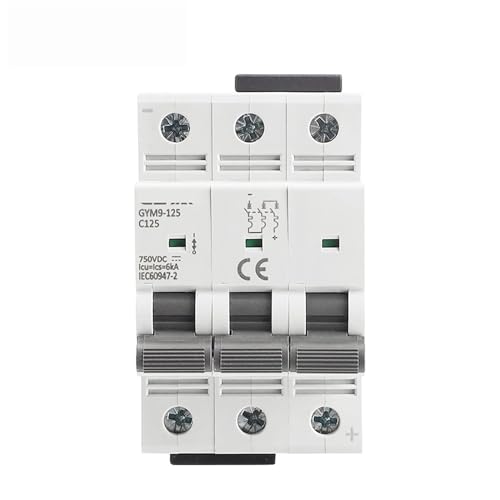 DC MCB 750VDC 100A interrupteur protection magnétique photovoltaïque - 2