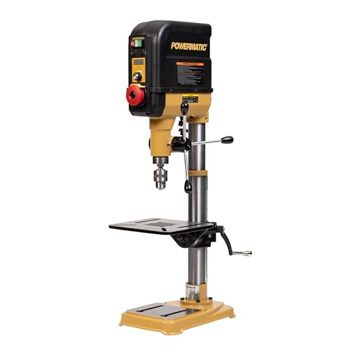 Powermatic 15-Inch Variable-Speed Benchtop Drill Press, 3/4 HP, 115V (PM2815BT)