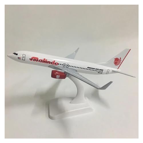 Modelo de avión 1:300 Malindo Air Boeing 737 coleccionable en metal fundido 1