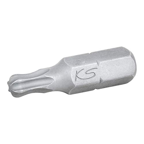 KS TOOLS 911.3395 1/4" Bit TX, 25mm, with ball end, TX25, Multicolor